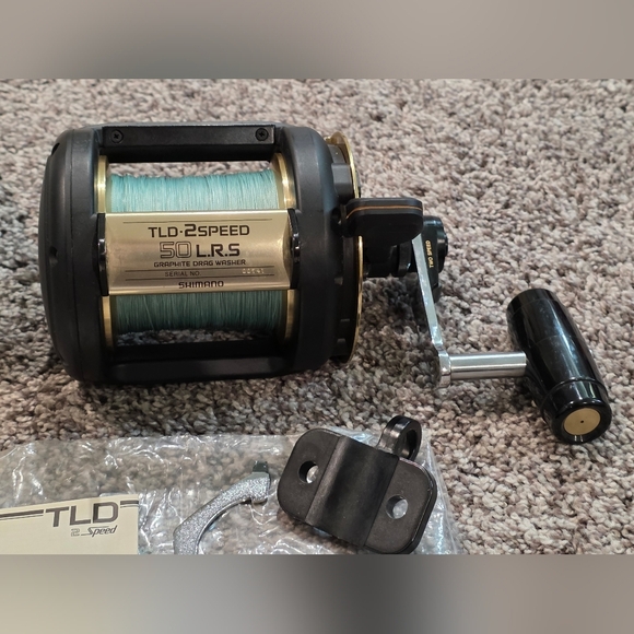 Shimano TLD 2-Speed 50 L.R.S. Conventional fishing reel- Deep Sea Fishing - Picture 3 of 16